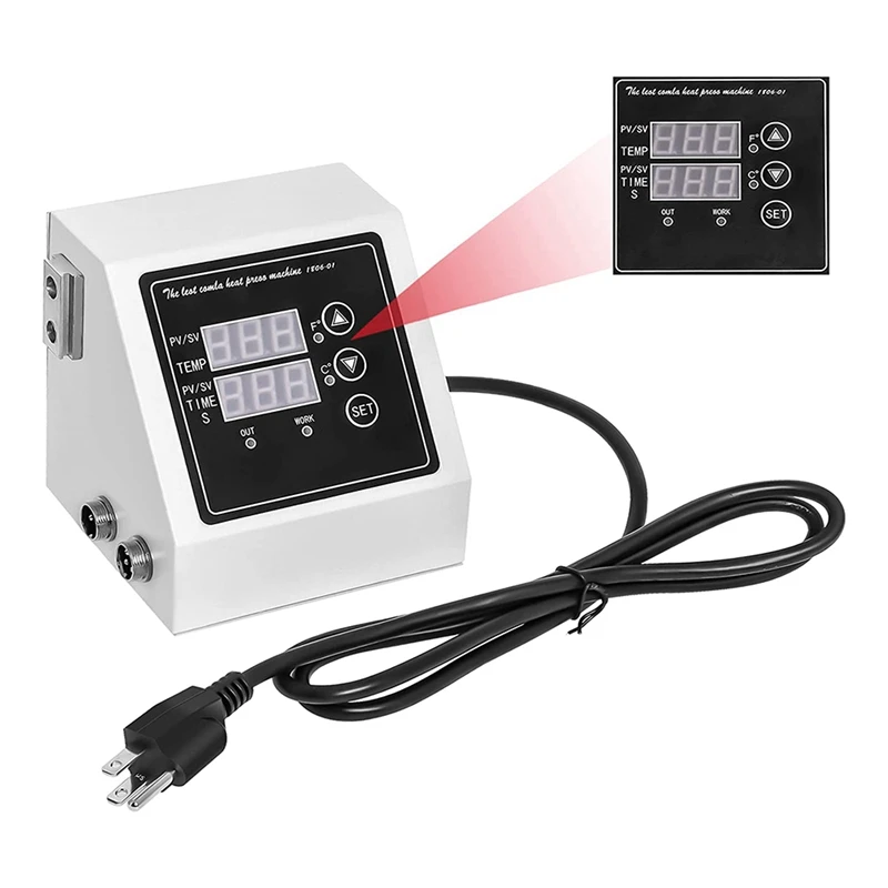 Digital Box LED Controller Of Heat Press Machine 2 Holes Heat Press Machine Temperature Control Box For Transfer US Plug
Digital Box LED Controller Of Heat Press Machine 2 Holes Heat Press Machine Temperature Control Box For Transfer US Plug