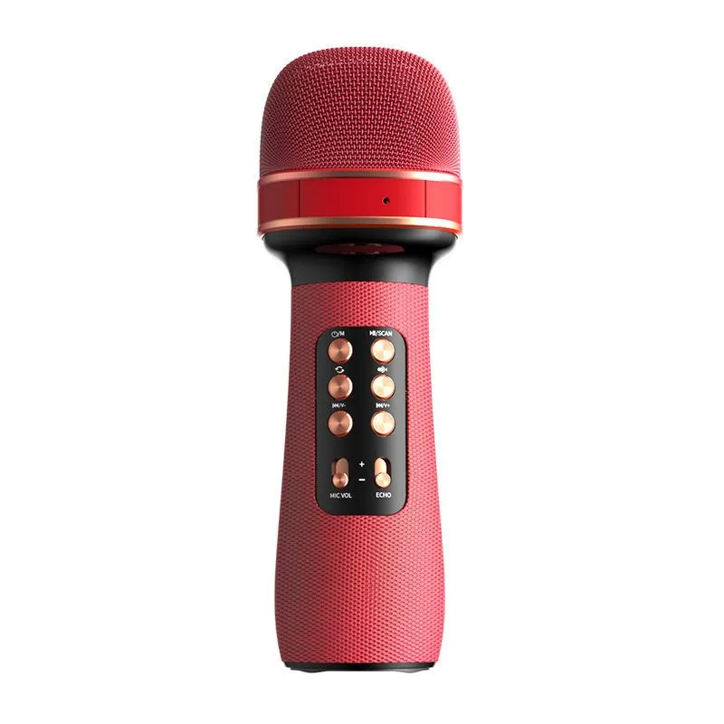 Wireless Bluetooth Karaoke Microphone, 7-in-1 Portable Handheld Karaoke Microphone Mic Speaker Home Party for All Smartphones
Wireless Bluetooth Karaoke Microphone, 7-in-1 Portable Handheld Karaoke Microphone Mic Speaker Home Party for All Smartphones