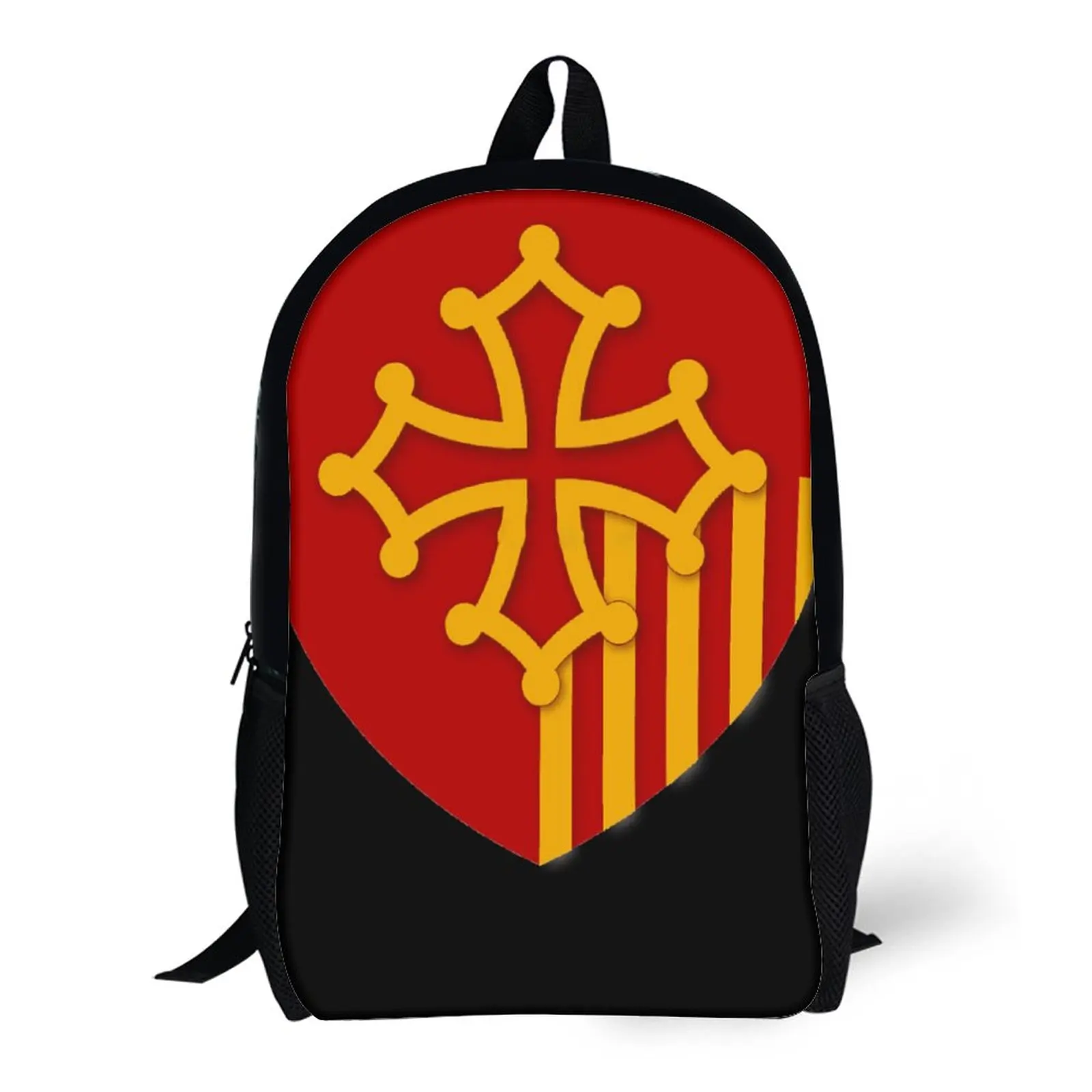 17 Inch Shoulder Backpack Occitanie Coat of Arms, France Lasting Graphic Vintage Comfortable Schools Field Pack
17 Inch Shoulder Backpack Occitanie Coat of Arms, France Lasting Graphic Vintage Comfortable Schools Field Pack