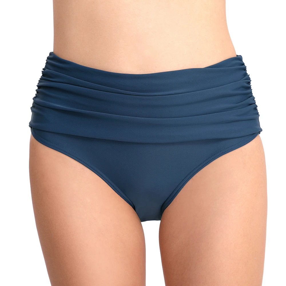 AOYLISEY Black Bikini Bottom Women's Sport Shorts Swimwear Vintage High Waist Two-Piece Separate Triangle Pleated Swim Tankini
AOYLISEY Black Bikini Bottom Women's Sport Shorts Swimwear Vintage High Waist Two-Piece Separate Triangle Pleated Swim Tankini