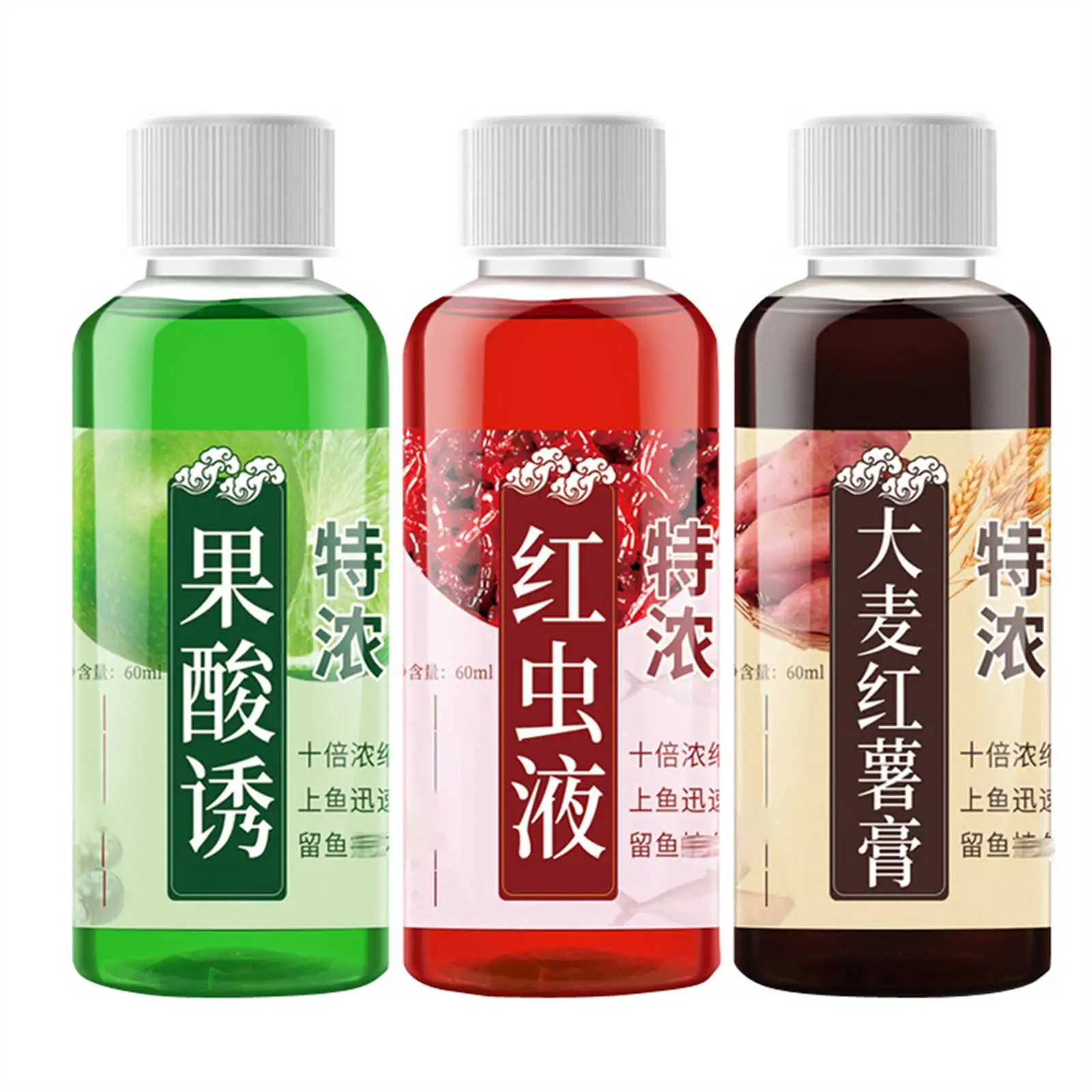 Fish Attractant 60ml Concentrated Feed Bait Nest Material for Wild Fishing Carp Pesca Insect Lure Red Worm Fishy Smell Additive
Fish Attractant 60ml Concentrated Feed Bait Nest Material for Wild Fishing Carp Pesca Insect Lure Red Worm Fishy Smell Additive