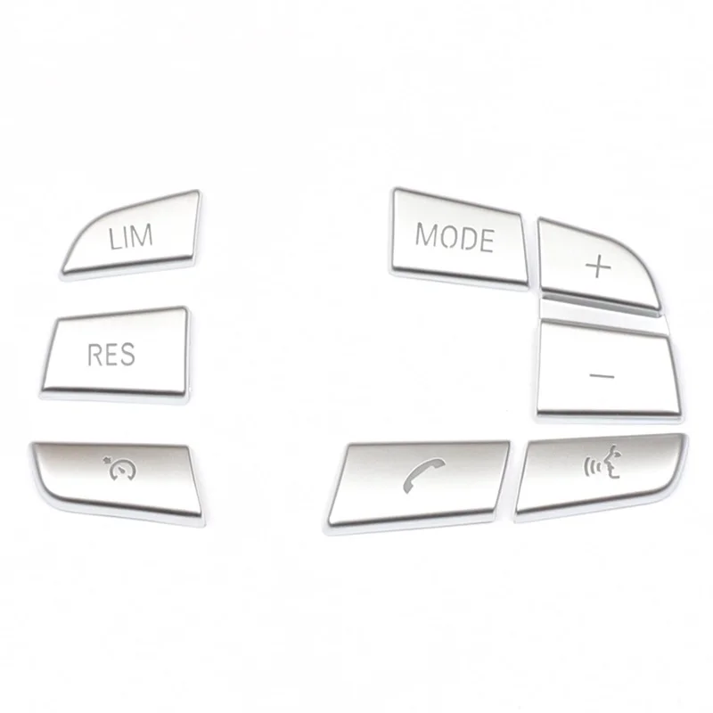 7Pcs Car Steering Wheel Button Switch Cover Trim Stickers for 1 2 3 4 5 7 Series GT3 GT5 X3 X5 X6 F10 F20 F30 E70
7Pcs Car Steering Wheel Button Switch Cover Trim Stickers for 1 2 3 4 5 7 Series GT3 GT5 X3 X5 X6 F10 F20 F30 E70