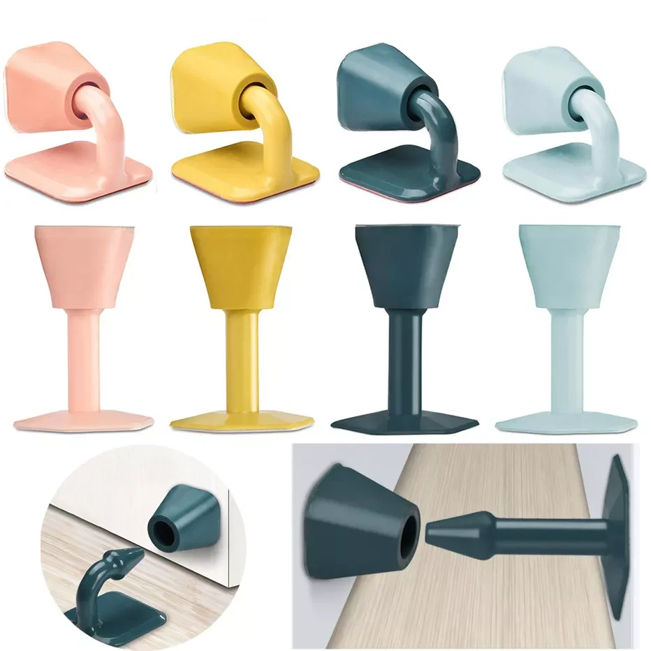 Silicone Door Stopper Self Adheisve Door Wall Buffer Practical Floor Protector Non-Pouch Anti-bump Door Holder
Silicone Door Stopper Self Adheisve Door Wall Buffer Practical Floor Protector Non-Pouch Anti-bump Door Holder