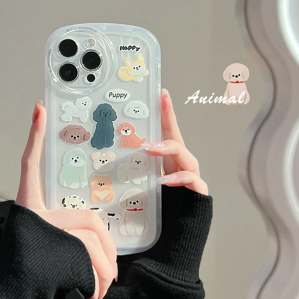 Simple cute puppy suitable for iphone13promax apple mobile phone shell 12 transparent 11 varnish Xs silicone 12pro
Simple cute puppy suitable for iphone13promax apple mobile phone shell 12 transparent 11 varnish Xs silicone 12pro
