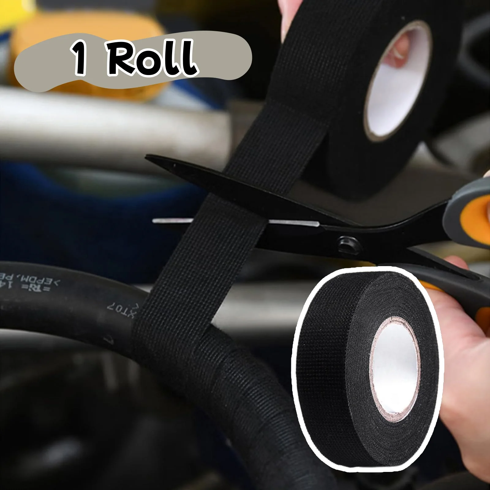 1 рулон клейкой тканевой ленты для автомобиля, жгут проводов, кабельные станки, черный, прочный, огнестойкий, 1 рулон
1 рулон клейкой тканевой ленты для автомобиля, жгут проводов, кабельные станки, черный, прочный, огнестойкий, 1 рулон
