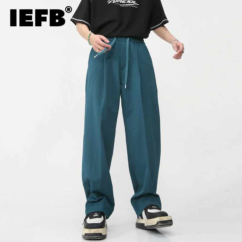Брюки IEFB мужские прямые однотонные, модные повседневные Простые штаны в Корейском стиле, с эластичным поясом, с широкими штанинами, 9A8498, вес...
Брюки IEFB мужские прямые однотонные, модные повседневные Простые штаны в Корейском стиле, с эластичным поясом, с широкими штанинами, 9A8498, вес...