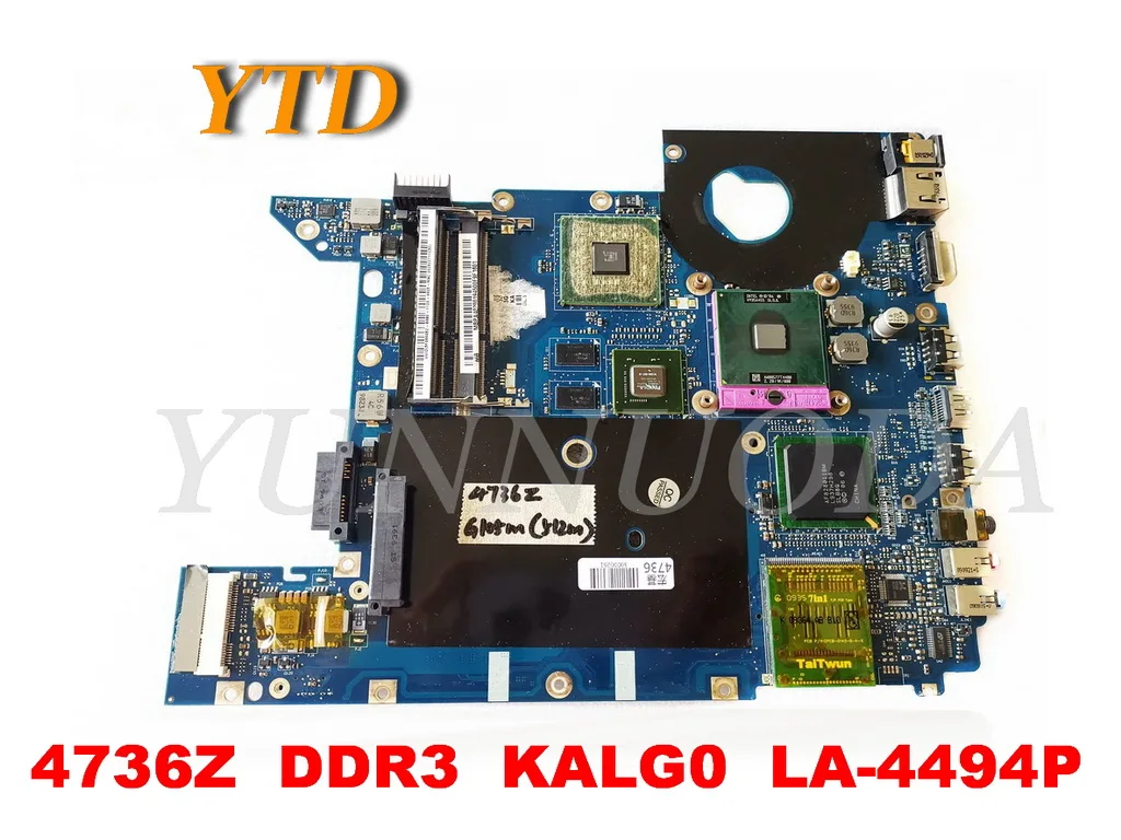 Original for ACER 4736 4736G laptop motherboard 4736Z DDR3 KALG0 LA-4494P tested good free shipping
Original for ACER 4736 4736G laptop motherboard 4736Z DDR3 KALG0 LA-4494P tested good free shipping