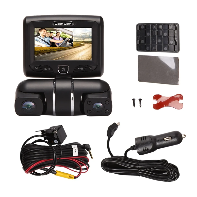 3 CH 2K+1080P+1080P Car Truck Van Bus Taxi DVR Dash Cam Wifi Front Rear Cabin Support Parking Reverse Image
3 CH 2K+1080P+1080P Car Truck Van Bus Taxi DVR Dash Cam Wifi Front Rear Cabin Support Parking Reverse Image