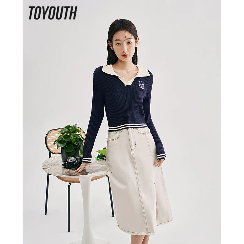 Женский трикотажный кардиган с длинным рукавом и V-образным вырезом
Женский трикотажный кардиган с длинным рукавом и V-образным вырезом