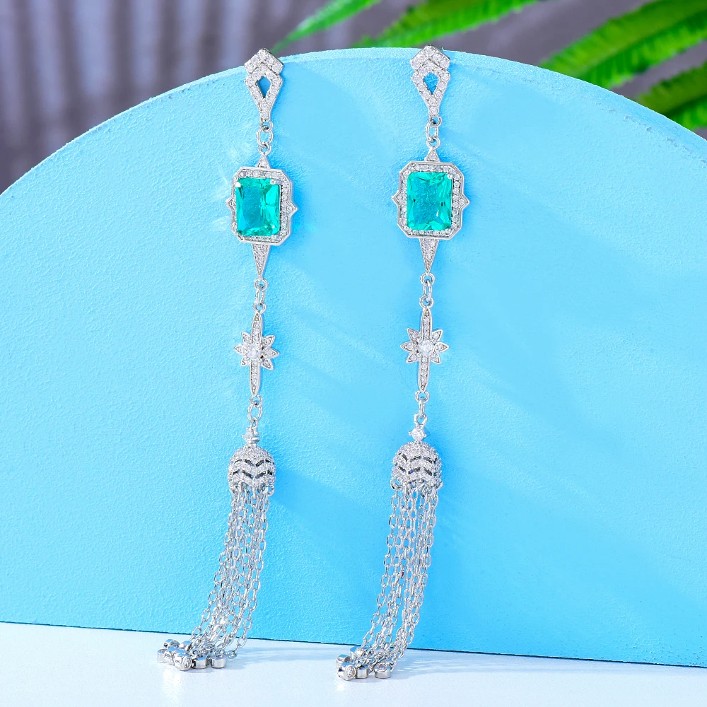 Kellybola New Trendy DIY CZ Long Pendant Earrings for Women Girl Daily High Quality Japanese Korean Gothic Original Accessories
Kellybola New Trendy DIY CZ Long Pendant Earrings for Women Girl Daily High Quality Japanese Korean Gothic Original Accessories