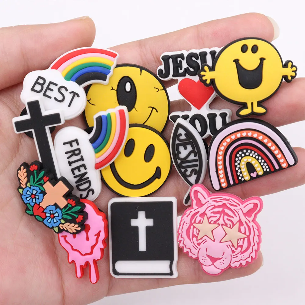 1-13Pcs PVC Smiling Face Tiger Cross Fit Croc Jibz Shoe Buckle Charms Accessories Adult Designer Ornament Holiday Gift
1-13Pcs PVC Smiling Face Tiger Cross Fit Croc Jibz Shoe Buckle Charms Accessories Adult Designer Ornament Holiday Gift