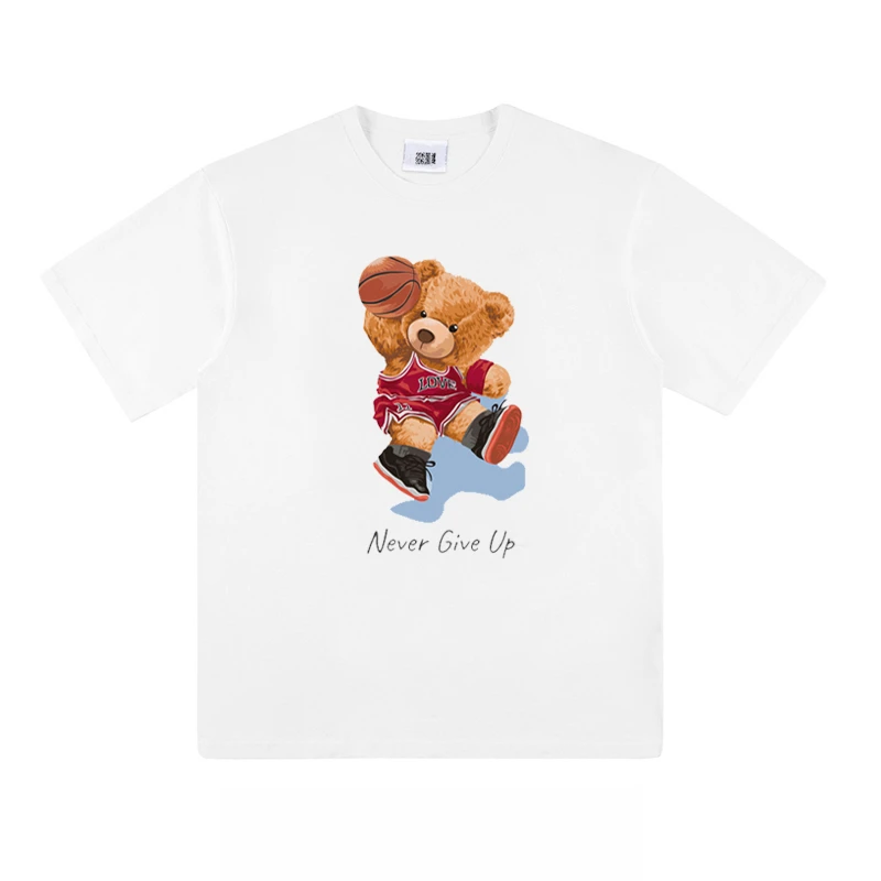 Fashion Trend Cute Bear Harajuku Boy'sT-shirt Summer Casual Short-sleeved T-shirt Fashion Clothing Casual Men T-shirt.
Fashion Trend Cute Bear Harajuku Boy'sT-shirt Summer Casual Short-sleeved T-shirt Fashion Clothing Casual Men T-shirt.