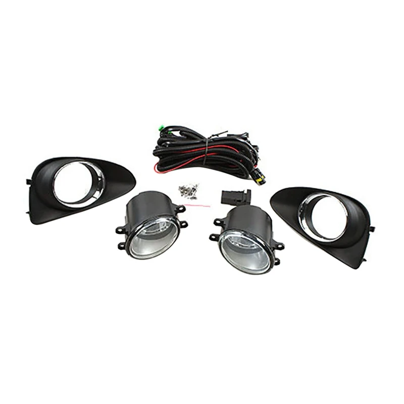 Driving Fog Lights Lamps with H11 12V 55W Halogen Bulbs & Switch for Toyota Yaris 2012-2014 Hatchback
Driving Fog Lights Lamps with H11 12V 55W Halogen Bulbs & Switch for Toyota Yaris 2012-2014 Hatchback