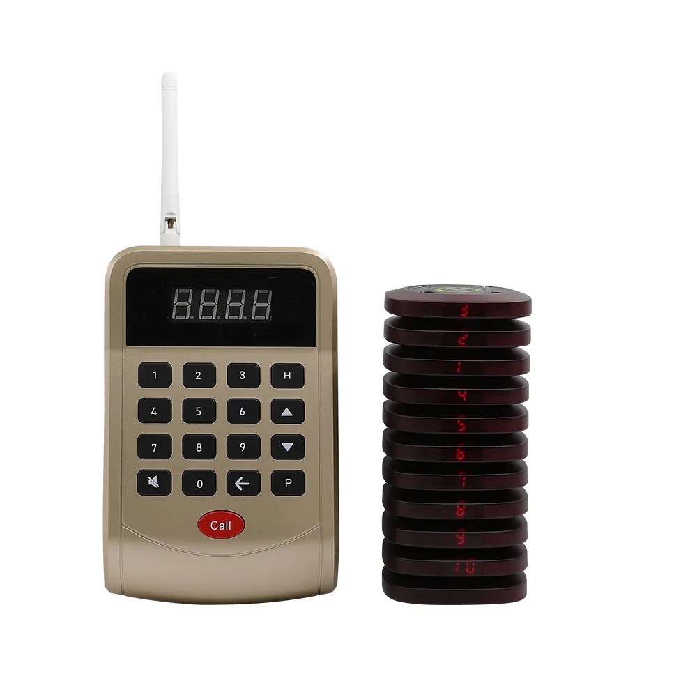 factory price strong signal waterproof wireless rf one base with10 pagers coaster paging system KL-QC02
factory price strong signal waterproof wireless rf one base with10 pagers coaster paging system KL-QC02