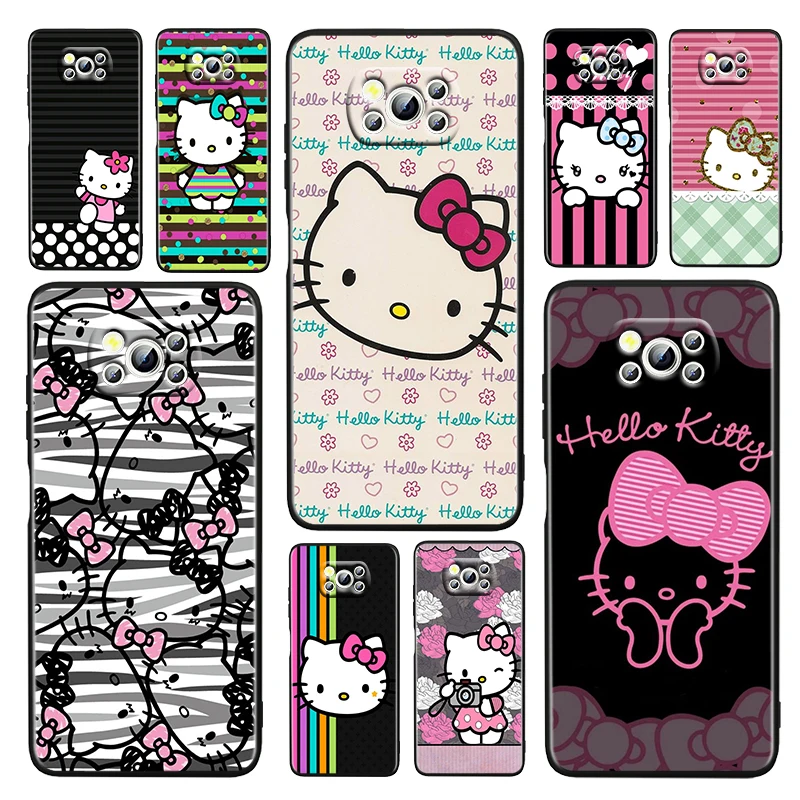 Gift Hello Kitty Girl For Xiaomi Poco M4 X3 F3 GT NFC M3 C3 M2 F2 F1 X2 Pro Mi Play Civi Soft Silicone Black Phone Case Fundas
Gift Hello Kitty Girl For Xiaomi Poco M4 X3 F3 GT NFC M3 C3 M2 F2 F1 X2 Pro Mi Play Civi Soft Silicone Black Phone Case Fundas
