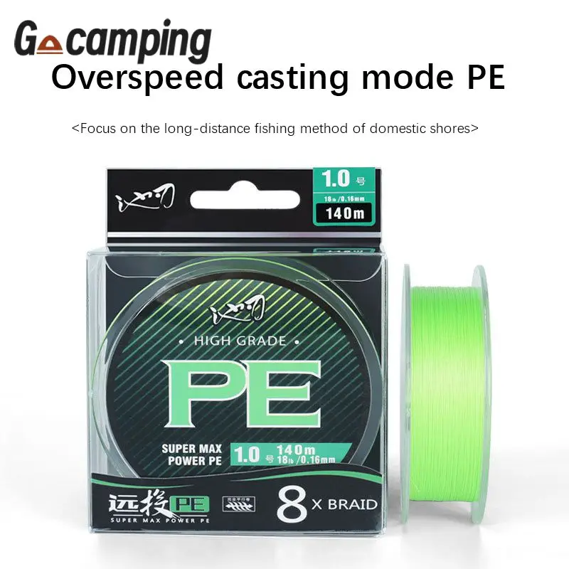 8 Strands Braid PE Fishing Line 100M 140M Strong Abrasion Resistance Multifilament Anti-bite Strong Horse BraidedFishing Line
8 Strands Braid PE Fishing Line 100M 140M Strong Abrasion Resistance Multifilament Anti-bite Strong Horse BraidedFishing Line