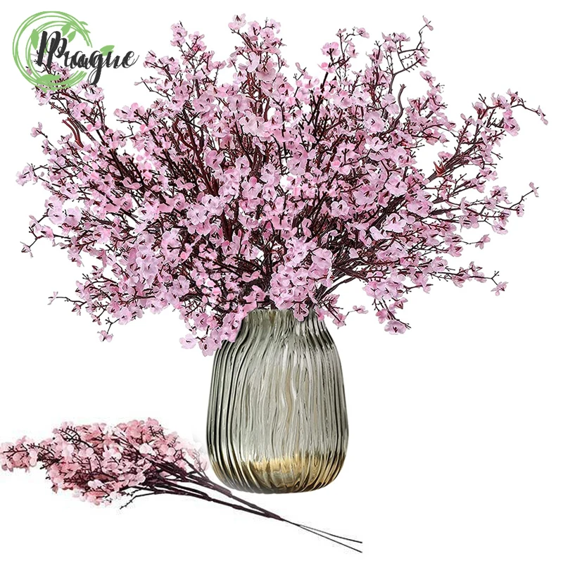4pcs Silk Gypsophila Artificial Flowers for Decora Home Plastic Plant Bride Wedding Bouquet Mariage Cherry Blossom Fake Flower
4pcs Silk Gypsophila Artificial Flowers for Decora Home Plastic Plant Bride Wedding Bouquet Mariage Cherry Blossom Fake Flower