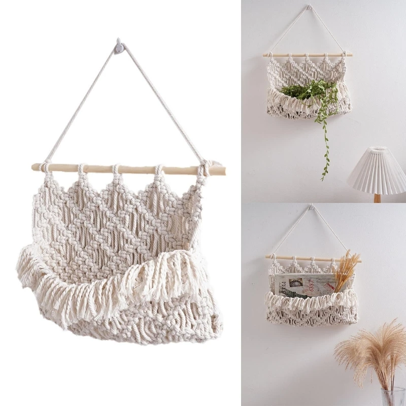 Wovens Cotton Rope Handwoven TapestrysHandmade Wall Hanging for Kids Girl Room Craft Decoration Home Bedroom Accessories
Wovens Cotton Rope Handwoven TapestrysHandmade Wall Hanging for Kids Girl Room Craft Decoration Home Bedroom Accessories