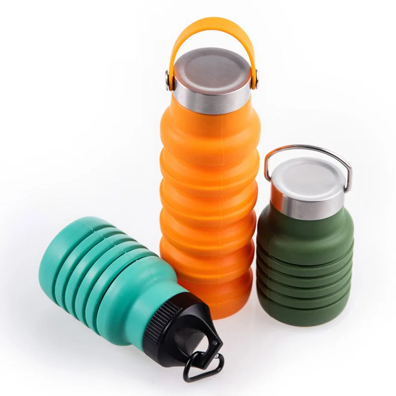 500ML Portable Retractable Silicone Water Bottle Outdoor Camping Cycling Travel Drinking Cup Large Capacity Collapsible Kettle
500ML Portable Retractable Silicone Water Bottle Outdoor Camping Cycling Travel Drinking Cup Large Capacity Collapsible Kettle