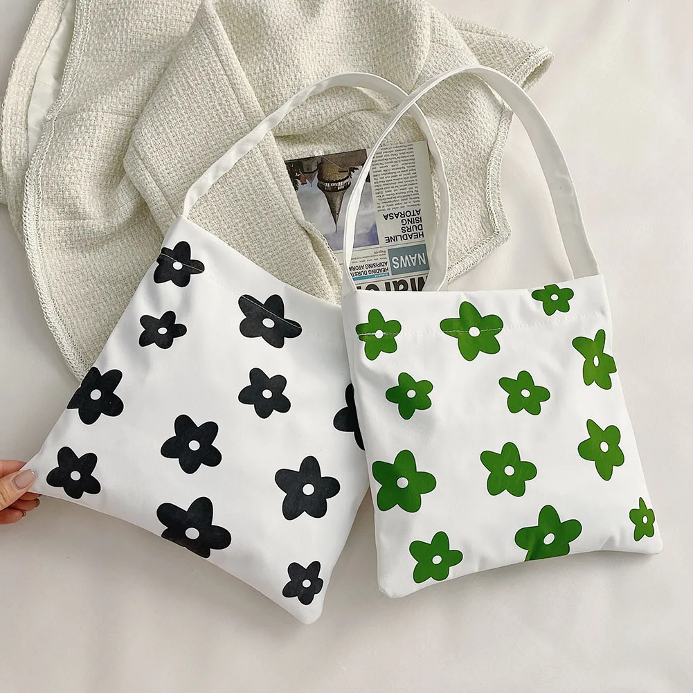 Women Canvas Shoulder Bag Flower Print Female Reusable Shopping Bags Book Bag for Girls Fabric Eco Foldable Grocery Tote Handbag
Women Canvas Shoulder Bag Flower Print Female Reusable Shopping Bags Book Bag for Girls Fabric Eco Foldable Grocery Tote Handbag