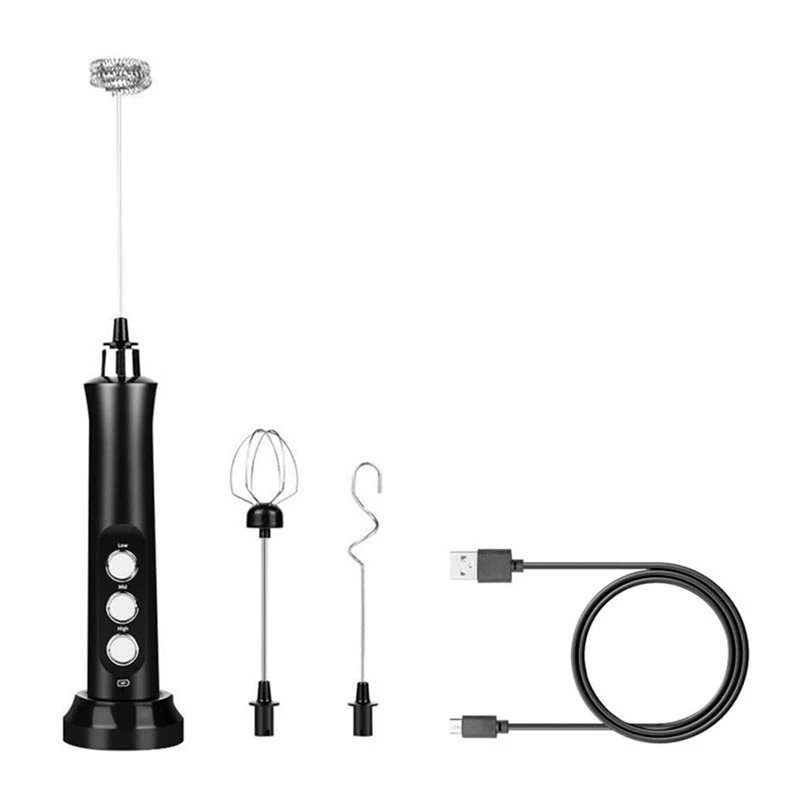 USB Electric Milk Frothers 3 Speed Egg Stiring Foamer 3 Whisk Handheld Egg Beater Coffee Drink Mixer Practical Durable A
USB Electric Milk Frothers 3 Speed Egg Stiring Foamer 3 Whisk Handheld Egg Beater Coffee Drink Mixer Practical Durable A