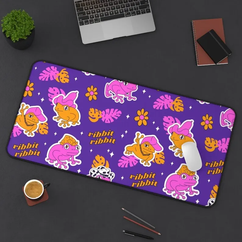 Cool Frogs Purple Cute Desk Mat, Purple DeskMat, Office Desk Accessories for Women & for Men, Gamer Gifts Desk Pad
Cool Frogs Purple Cute Desk Mat, Purple DeskMat, Office Desk Accessories for Women & for Men, Gamer Gifts Desk Pad