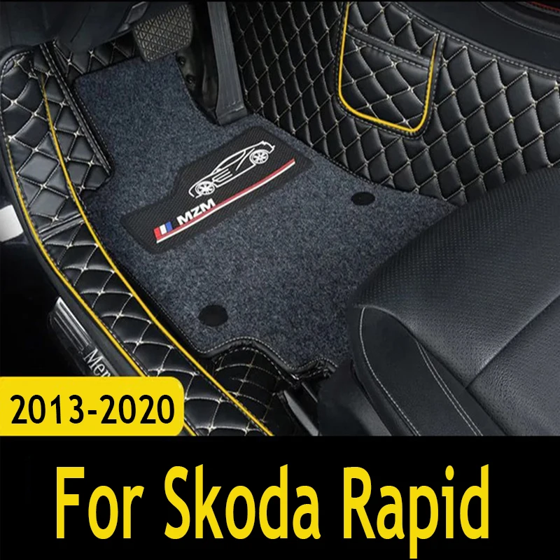 Car Floor Mats For Skoda Rapid 2020 2019 2018 2017 2016 2015 2014 2013 Auto Protector Covers Interior Custom Leather Carpets
Car Floor Mats For Skoda Rapid 2020 2019 2018 2017 2016 2015 2014 2013 Auto Protector Covers Interior Custom Leather Carpets