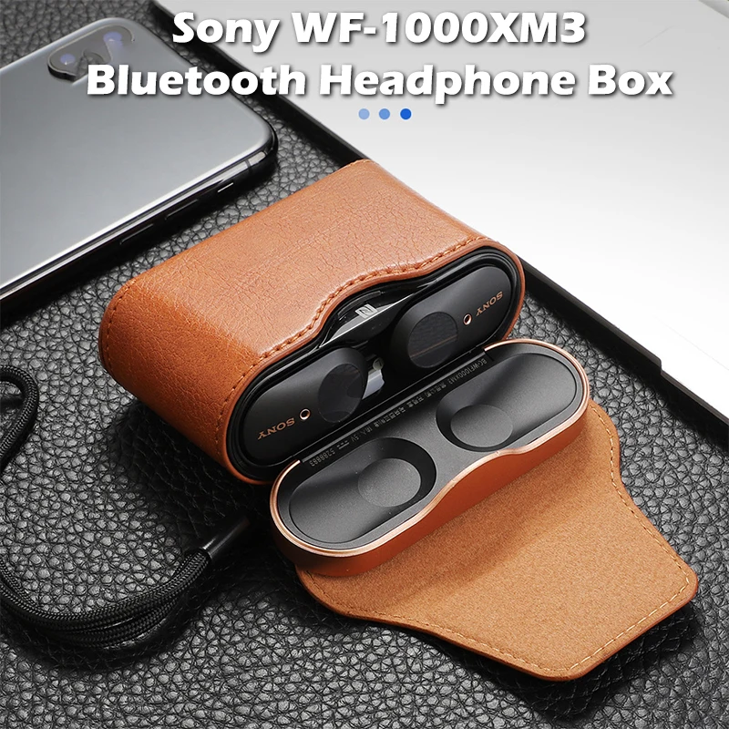 Модный защитный чехол из искусственной кожи для Sony WF-1000XM3, беспроводная Магнитная сумка для хранения наушников, защитный чехол, аксессуары д...
Модный защитный чехол из искусственной кожи для Sony WF-1000XM3, беспроводная Магнитная сумка для хранения наушников, защитный чехол, аксессуары д...