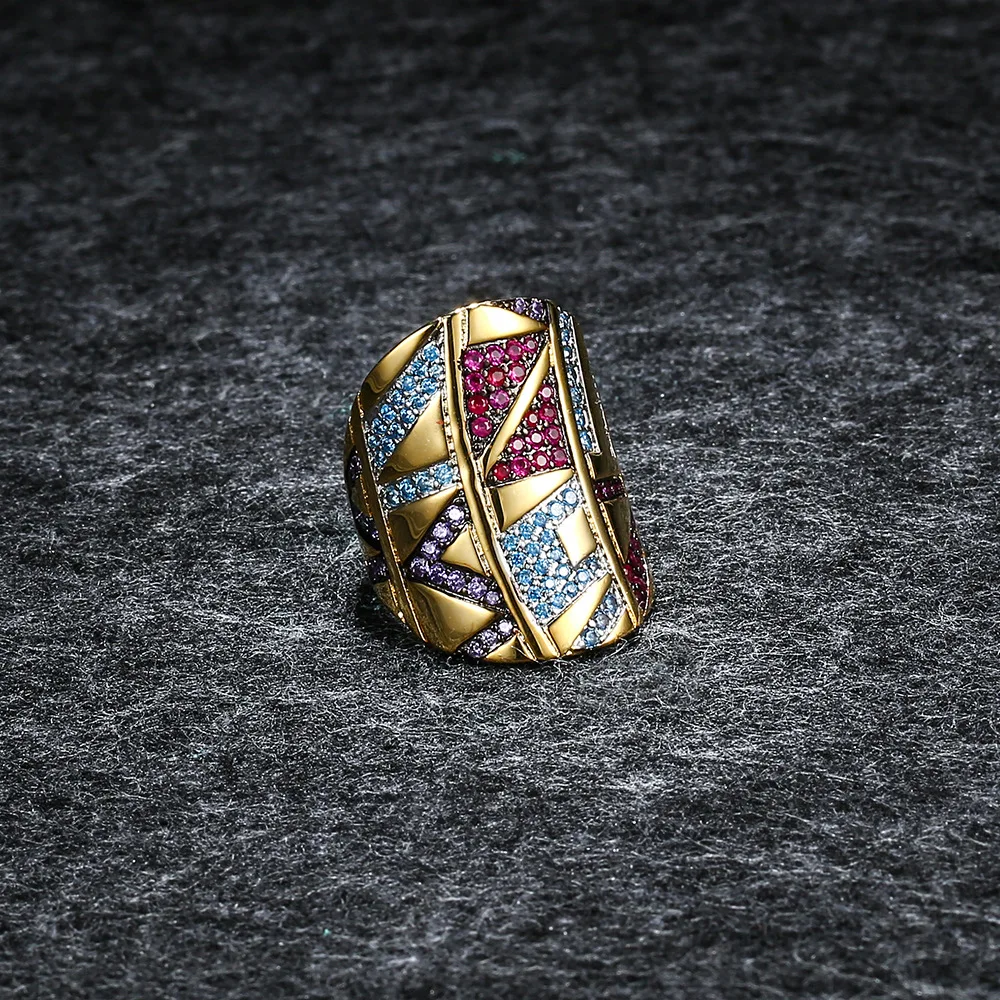 APM STYLE High Quality 925 Sterling Silver Colorful Tribal Ring Personality Retro Curved Ring To Give Friends Gifts
APM STYLE High Quality 925 Sterling Silver Colorful Tribal Ring Personality Retro Curved Ring To Give Friends Gifts