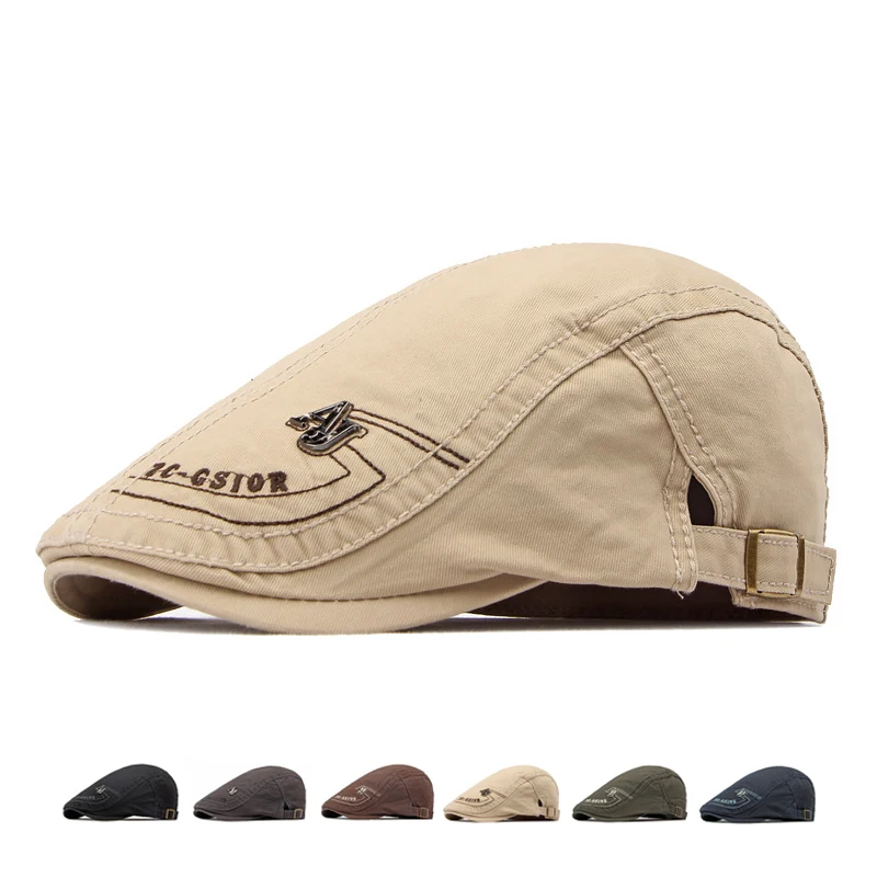 Cotton Beret Men's Newsboy Caps for Menspring Summer British Retro Berets Cap Gatsby Painters Hats Driver Ivy Hat Flat Caps
Cotton Beret Men's Newsboy Caps for Menspring Summer British Retro Berets Cap Gatsby Painters Hats Driver Ivy Hat Flat Caps