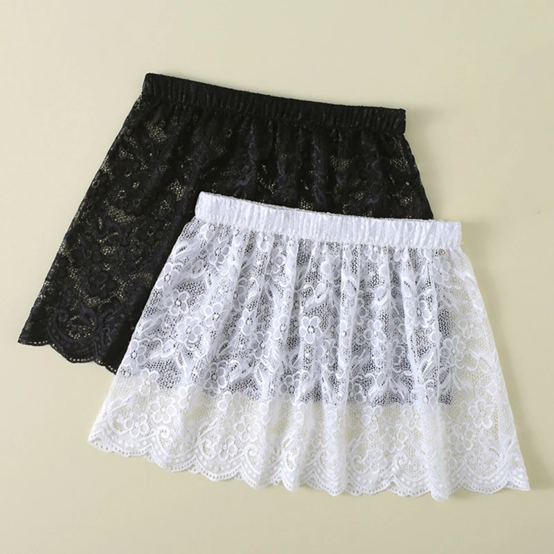 Women Lace Floral Fake Shirt Skirt Blouse Tail Hem Detachable Underskirt Shirt False Mini Skirt Fake Hem Adjustable Fake Top
Women Lace Floral Fake Shirt Skirt Blouse Tail Hem Detachable Underskirt Shirt False Mini Skirt Fake Hem Adjustable Fake Top