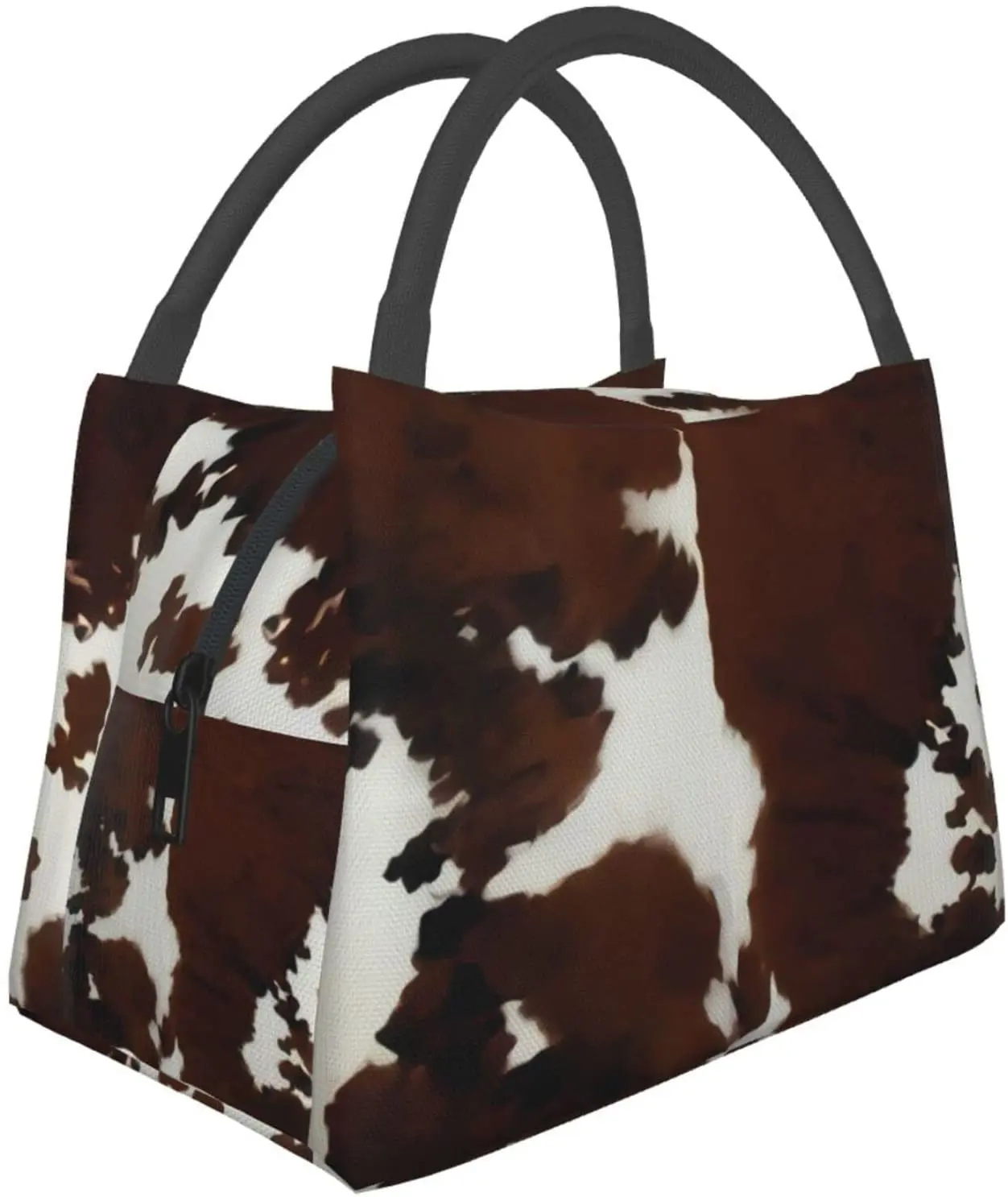 High Capacity Brown Cow Print Lunch Bag Adult Insulated Lunch Bags for Women Portable Thermal Lunch Box for School Work Picnic
High Capacity Brown Cow Print Lunch Bag Adult Insulated Lunch Bags for Women Portable Thermal Lunch Box for School Work Picnic