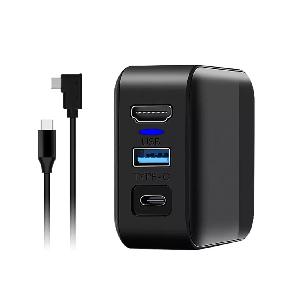 Dock Charger Adapter For Switch Type-C To HDMI-compatible AC Adapter Charger 3-Ports USB-C Charger For Nintend Support TV
Dock Charger Adapter For Switch Type-C To HDMI-compatible AC Adapter Charger 3-Ports USB-C Charger For Nintend Support TV