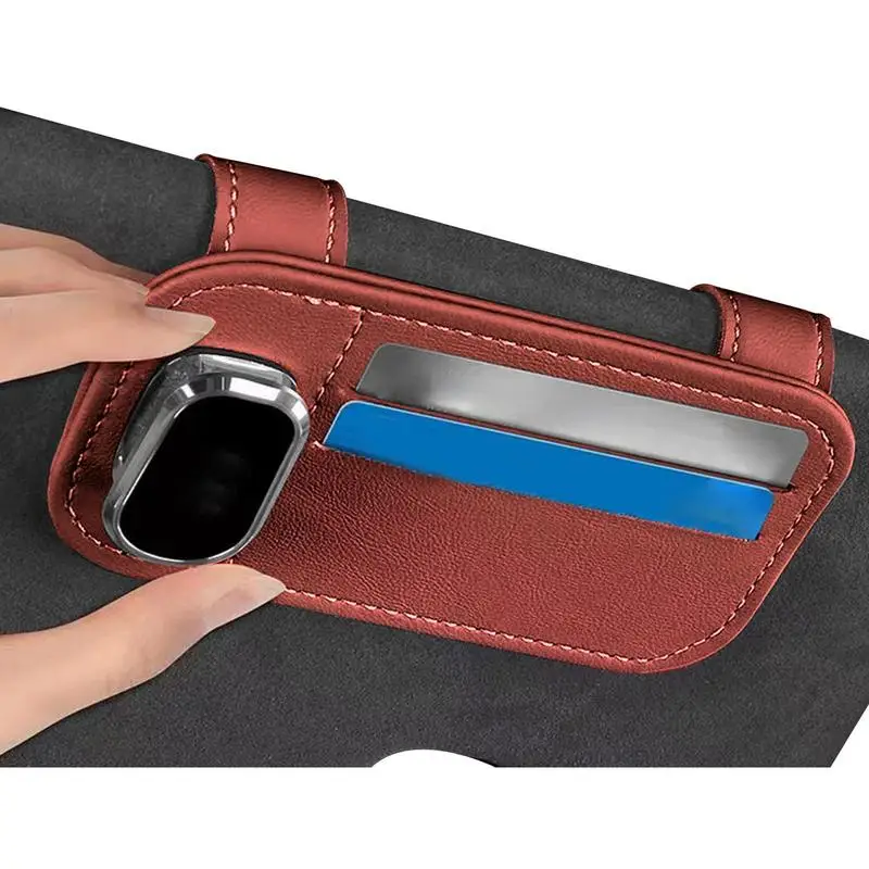Car Sun Visor Organizer Universal Car Eyeglass Holder Leather Auto Car Visor Pocket And Interior Accessories Car Truck Visor
Car Sun Visor Organizer Universal Car Eyeglass Holder Leather Auto Car Visor Pocket And Interior Accessories Car Truck Visor