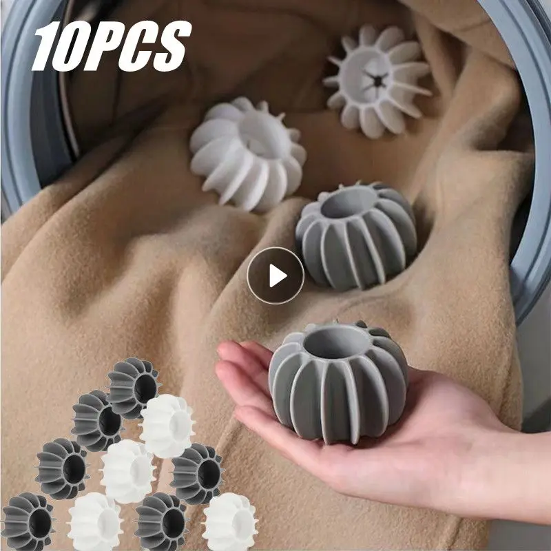 10PCS Portable Silicone Laundry Ball Clothes Hair Reusable Pet Hair Remover Washing Machine Cat Hair Catcher Cleaning Tools
10PCS Portable Silicone Laundry Ball Clothes Hair Reusable Pet Hair Remover Washing Machine Cat Hair Catcher Cleaning Tools