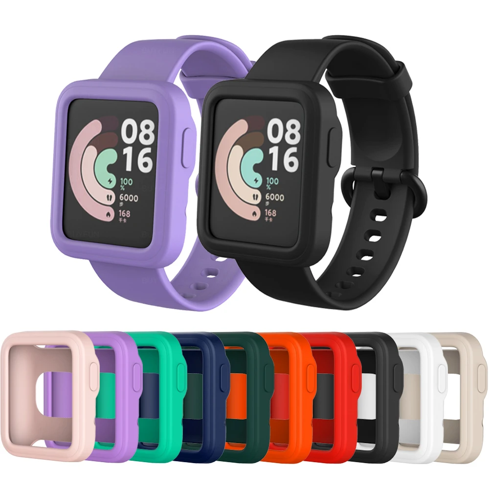 For Xiaomi Mi Lite Watch / Redmi Silicone Soft Full Edge Protector Smartwatch Case Shell Frame Protective Bumper Cover
For Xiaomi Mi Lite Watch / Redmi Silicone Soft Full Edge Protector Smartwatch Case Shell Frame Protective Bumper Cover