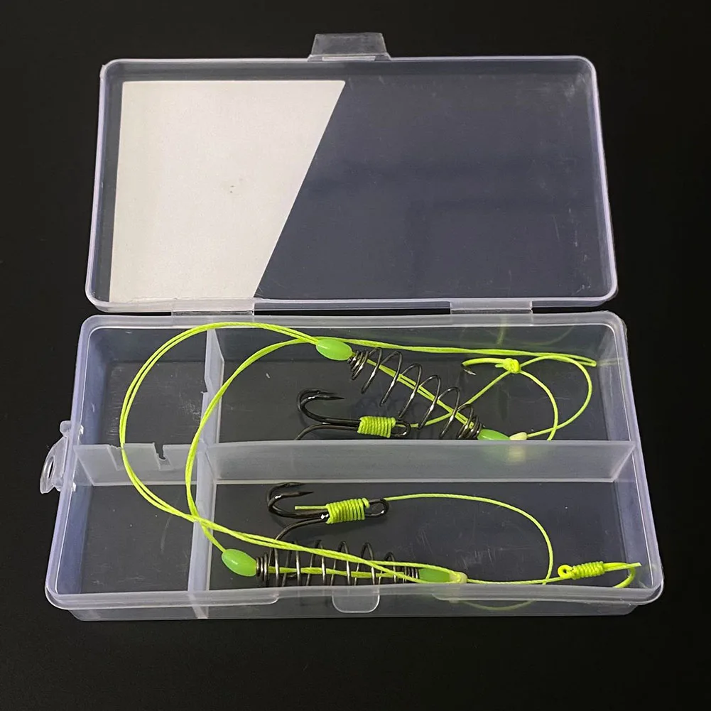 Fishing Feeder Fishhooks Fish Ponds For Reservoirs Lakes 14cm 1box Anti-Tangle Carbon Steel+plastic Hand-knotted
Fishing Feeder Fishhooks Fish Ponds For Reservoirs Lakes 14cm 1box Anti-Tangle Carbon Steel+plastic Hand-knotted