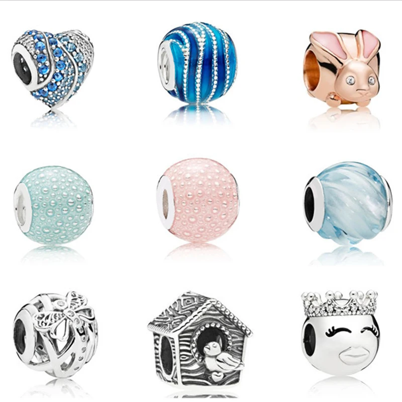 100% 925 sterling silver pandora charm blue vortex bird house princess smiling face DIY charm pearl rose gold bunny pink green
100% 925 sterling silver pandora charm blue vortex bird house princess smiling face DIY charm pearl rose gold bunny pink green
