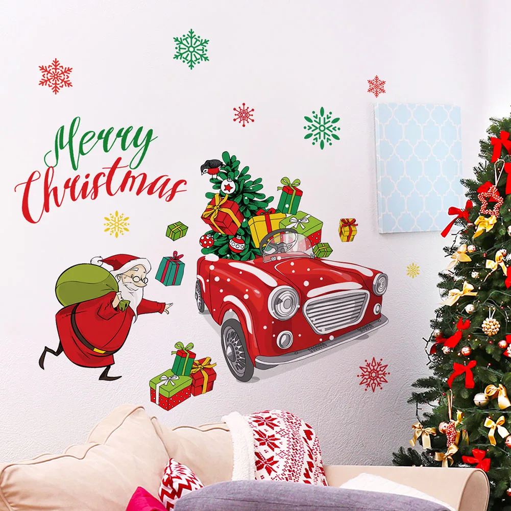 1 Set Brand New Dormitories Or Shops Xmas Wall Sticker Wall Stickers 11.8*23.62in Christmas Tree Home Decor PVC
1 Set Brand New Dormitories Or Shops Xmas Wall Sticker Wall Stickers 11.8*23.62in Christmas Tree Home Decor PVC
