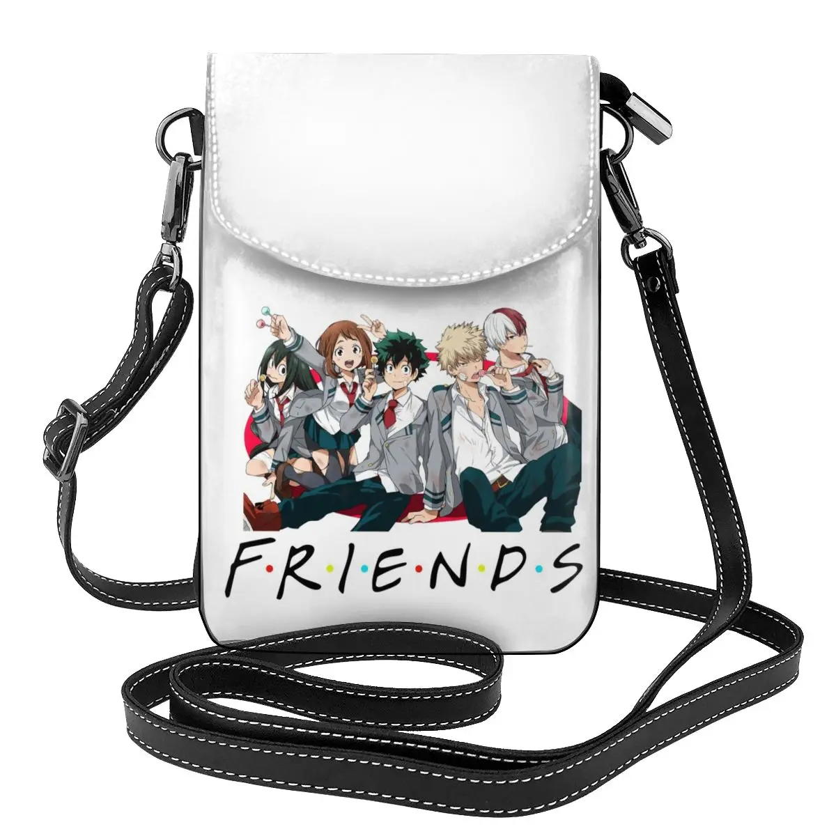 My Hero Academia Friends Shoulder Bag Anime Stylish Leather Outdoor Women Bags Student Gift Purse
My Hero Academia Friends Shoulder Bag Anime Stylish Leather Outdoor Women Bags Student Gift Purse