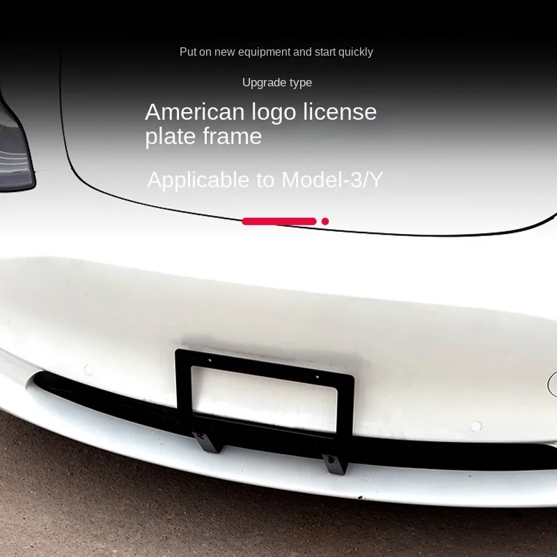 Car License Plate Frame For Tesla Model 3 Y Accessories Front License Plate Holder American Standard License Plate Bracket
Car License Plate Frame For Tesla Model 3 Y Accessories Front License Plate Holder American Standard License Plate Bracket
