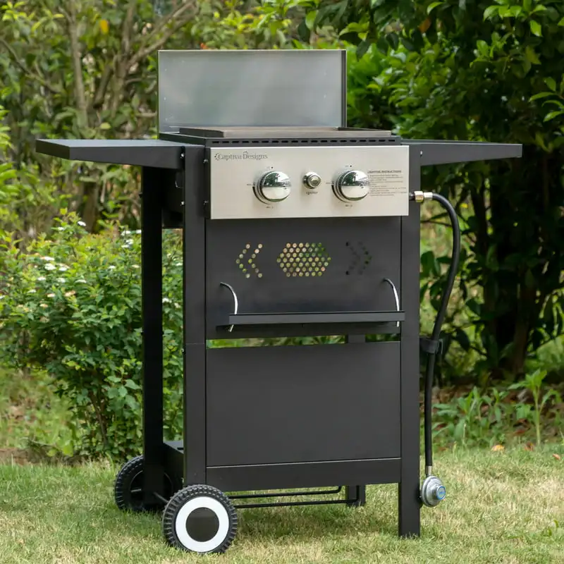 Propane Grill and Griddle Cooking Station with Side Shelves Black Charcoal grill cover Funda barbacoa exterior Funda para parril
Propane Grill and Griddle Cooking Station with Side Shelves Black Charcoal grill cover Funda barbacoa exterior Funda para parril