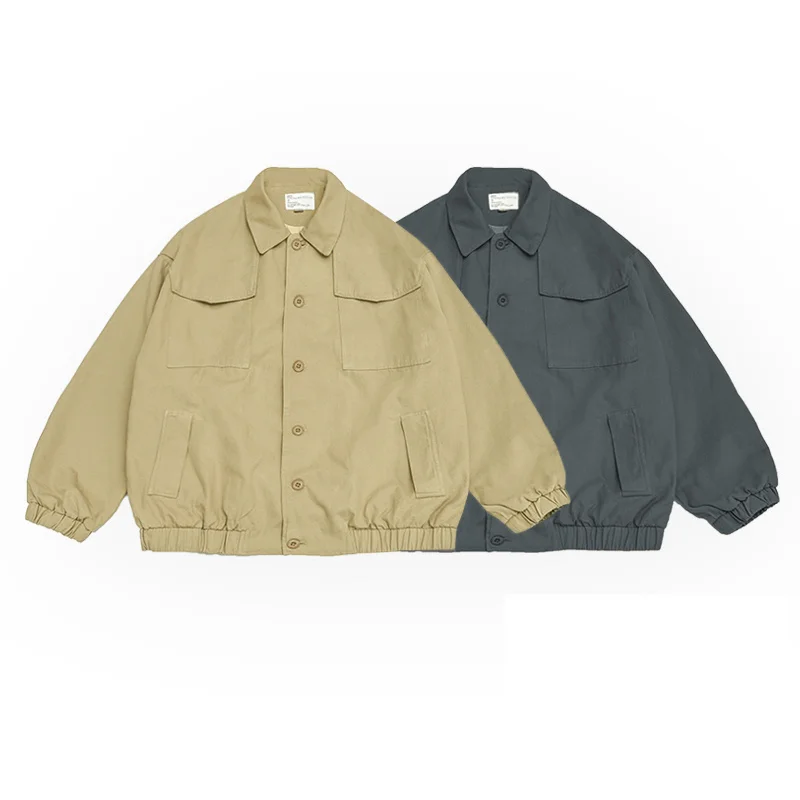 Jacket Vintage for Men Women Japan Korean Streetwear Fashion Amekaji Loose Casual Cargo Male Coat Couple Outerwear
Jacket Vintage for Men Women Japan Korean Streetwear Fashion Amekaji Loose Casual Cargo Male Coat Couple Outerwear