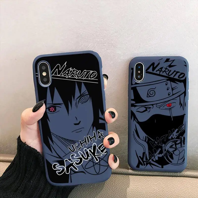 Naruto Sasuke Kakashi Gaara Phone Case for iPhone 13 12 mini 11 Pro XS MAX X XR 7 8 6 Plus Candy Color blue Soft Silicone Cover
Naruto Sasuke Kakashi Gaara Phone Case for iPhone 13 12 mini 11 Pro XS MAX X XR 7 8 6 Plus Candy Color blue Soft Silicone Cover