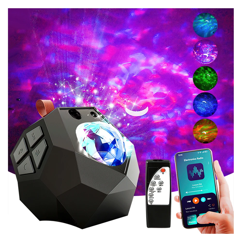 Ocean Water Ripple Night Lights Projector Bedside Led Starry Aurora with Music Speaker Music Player for Kids Gifts
Ocean Water Ripple Night Lights Projector Bedside Led Starry Aurora with Music Speaker Music Player for Kids Gifts