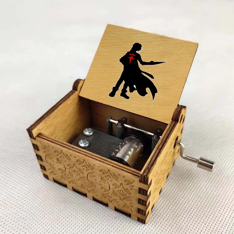 Music Box Wooden Hand Cranked Birthday Gift Kids Christmas Halloween Gifts For anime Fullmetal Alchemist Cartoon music box
Music Box Wooden Hand Cranked Birthday Gift Kids Christmas Halloween Gifts For anime Fullmetal Alchemist Cartoon music box