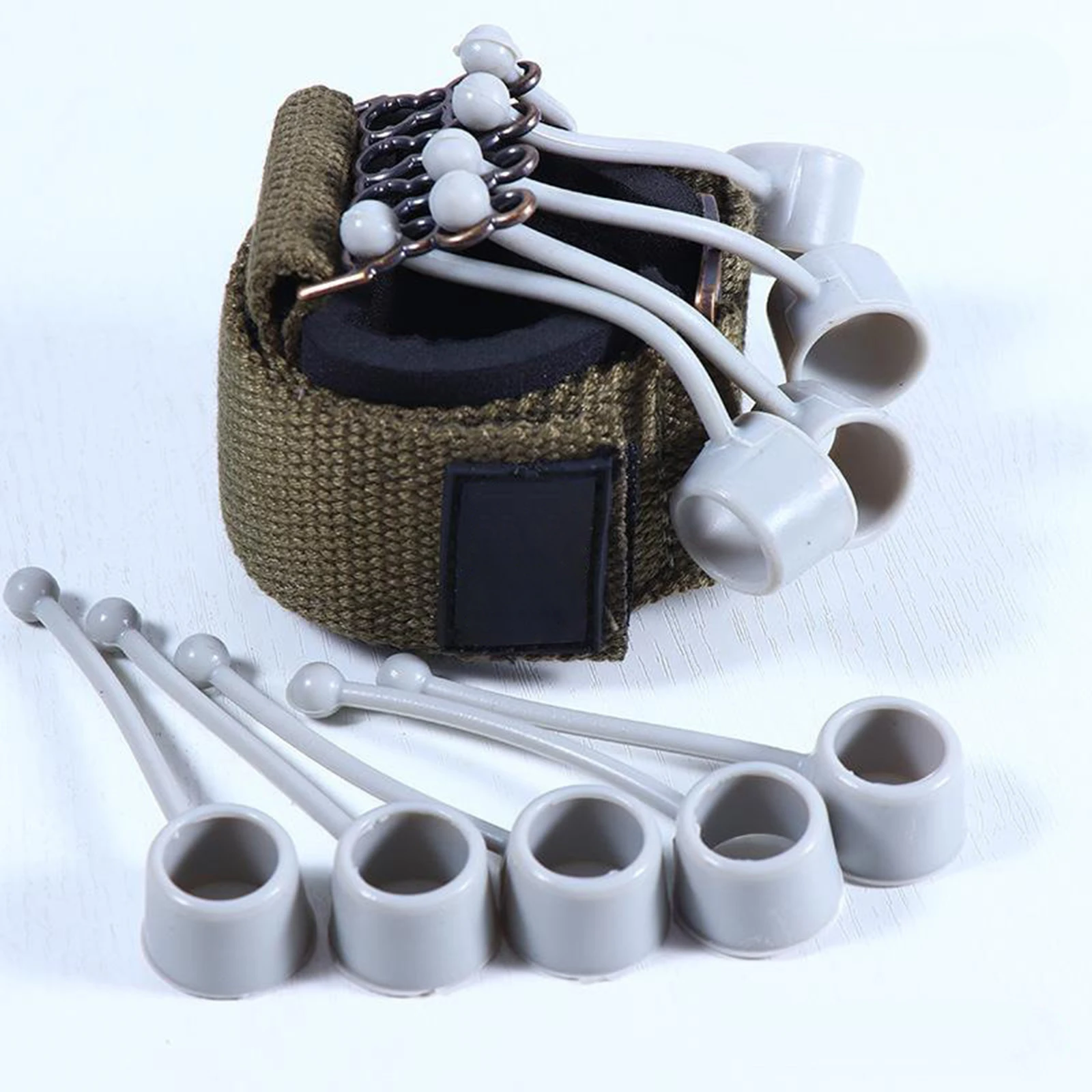 Finger Gripper Exerciser Guitar Finger Exerciser Finger Stretcher Resistance Band Recovery Physical Tools Hand Strengthener
Finger Gripper Exerciser Guitar Finger Exerciser Finger Stretcher Resistance Band Recovery Physical Tools Hand Strengthener