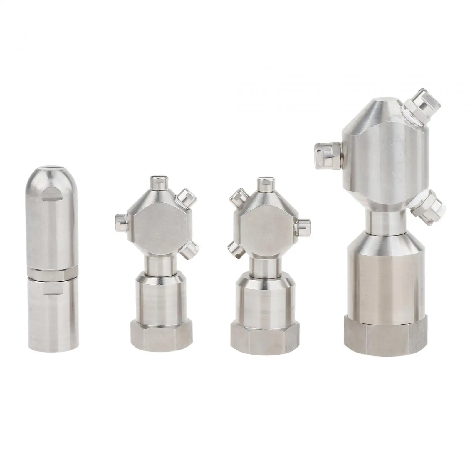 Tank Cleaning Tools Rotary Cleaning Nozzle Rotary Cleaning Connector Rotary Spray Ball Rotating Container Washing Spray Nozzles
Tank Cleaning Tools Rotary Cleaning Nozzle Rotary Cleaning Connector Rotary Spray Ball Rotating Container Washing Spray Nozzles
