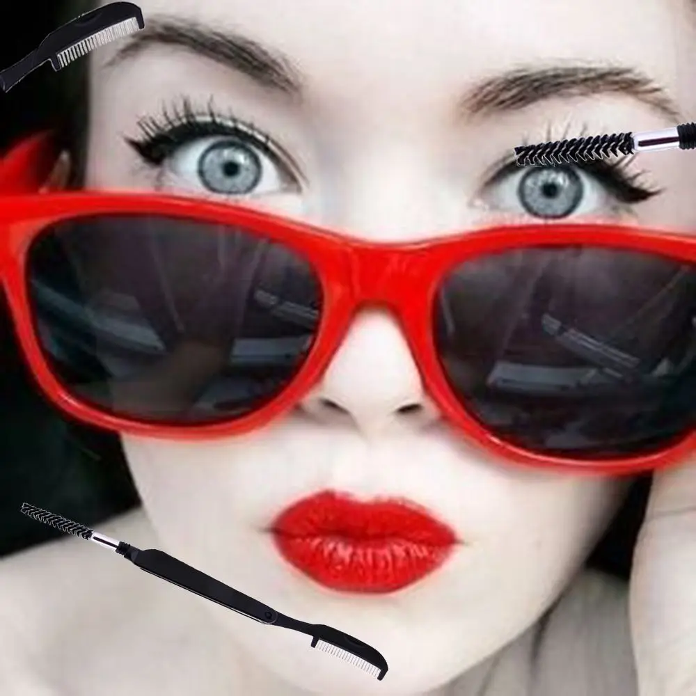 Black Eyebrow Brush Metal Foldable Eyelashes Comb Eyelashes Extension Cosmetic Tools Makeup Brush
Black Eyebrow Brush Metal Foldable Eyelashes Comb Eyelashes Extension Cosmetic Tools Makeup Brush