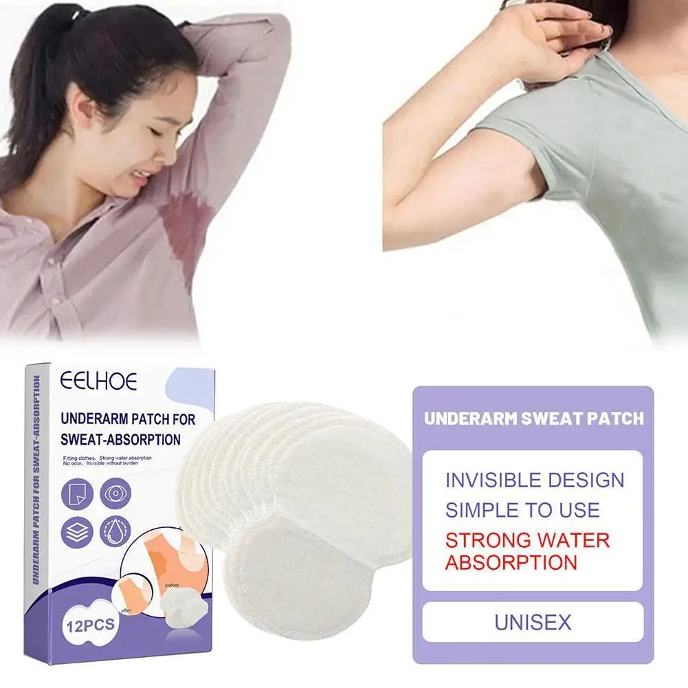 12pcs Underarm Sweat Absorbing Pad Summer Shirt Dress Armpit Care Cotton Pad Guard Disposable Deodorant Sweat Resistant Sticker
12pcs Underarm Sweat Absorbing Pad Summer Shirt Dress Armpit Care Cotton Pad Guard Disposable Deodorant Sweat Resistant Sticker